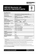 OMP400 Messtaster mit optischer Signalübertragung